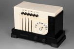 Philco UA52P in Ivory + Black - Incredible Ultra Rare Deco Radio